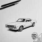 Car – tattoo sketch (№1755368012_0, 16.08.2025 18:13) — tattoovalue.net