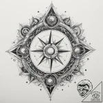 Tattoo design a nebula effect rendered entire… – tattoo sketch (№1755368821_0, 16.08.2025 18:27) — tattoovalue.net