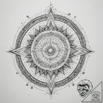 Tattoo sketch: an ornamental tattoo design ba… – tattoo sketch (№1755370819_0, 16.08.2025 19:00) — tattoovalue.net