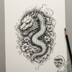 Tattoo design a powerful, muscular forearm wi… – tattoo sketch (№1755375178_0, 16.08.2025 20:12) — tattoovalue.net