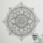 Tattoo design a single glowing pixel blackwor… – tattoo sketch (№1755378167_0, 16.08.2025 21:02) — tattoovalue.net
