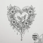 Tattoo sketch: a collection of small, delicat… – tattoo sketch (№1755379573_0, 16.08.2025 21:26) — tattoovalue.net