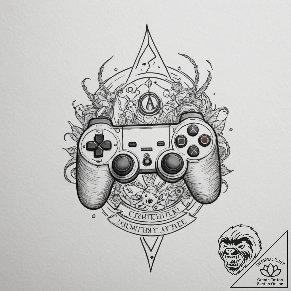 р“сђсѓрїрїр° 9: gaming quotes & text-based (р... - tattoo sketch (№1755381568_0, 16.08.2025 21:59) — tattoovalue.net