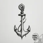 Hook – tattoo sketch (№1755387326_0, 16.08.2025 23:35) — tattoovalue.net