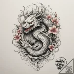 Anarchy, concept art for tattoo, irezumi japa… – tattoo sketch (№1755392862_0, 17.08.2025 01:07) — tattoovalue.net