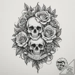 Tattoo design a single, minimalist zipper tha… – tattoo sketch (№1755395849_0, 17.08.2025 01:57) — tattoovalue.net