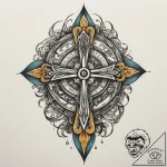 Tattoo design an abstract representation of “… – tattoo sketch (№1755396641_0, 17.08.2025 02:10) — tattoovalue.net