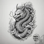 Tattoo sketch a samurai’s stoic profile, conv… – tattoo sketch (№1755398274_0, 17.08.2025 02:37) — tattoovalue.net