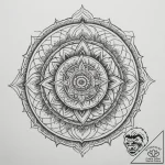 р“сђсѓрїрїр° 14: minimalist & symbolic gamer… – tattoo sketch (№1755405220_0, 17.08.2025 04:33) — tattoovalue.net