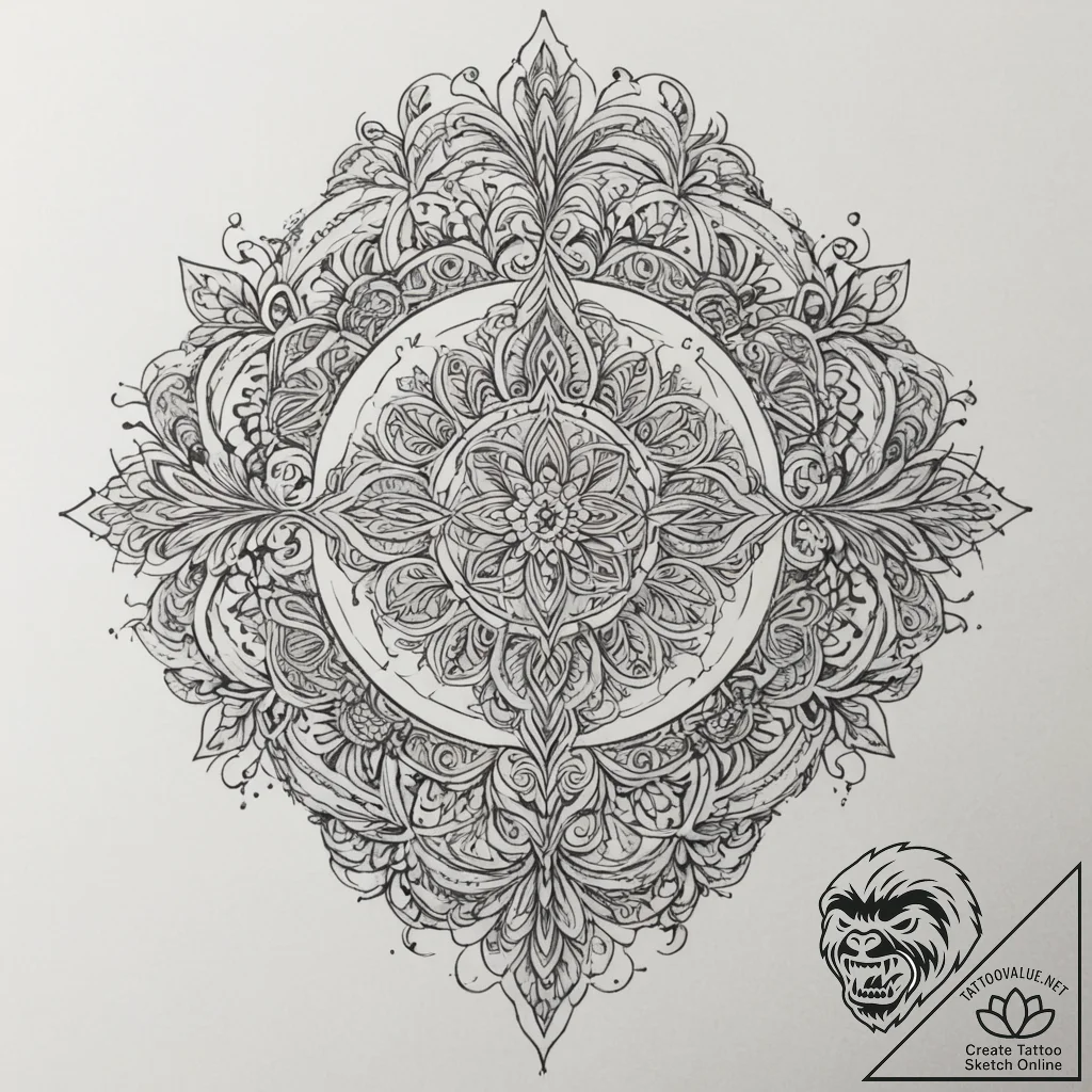 Moody & atmospheric, tattoo drawing outline,... - tattoo sketch (№1755408585_0, 17.08.2025 05:29) — tattoovalue.net