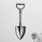 Tattoo design a generic military shovel or en… – tattoo sketch (№1755417480_0, 17.08.2025 07:58) — tattoovalue.net