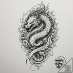 Tattoo design a medieval longsword plunged in… – tattoo sketch (№1755427976_0, 17.08.2025 10:52) — tattoovalue.net
