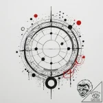 Tattoo sketch a zodiac constellation with a v… – tattoo sketch (№1755428967_0, 17.08.2025 11:09) — tattoovalue.net