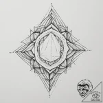 р“сђсѓрїрїр° 14: abstract & geometric strengt… – tattoo sketch (№1755429364_0, 17.08.2025 11:16) — tattoovalue.net