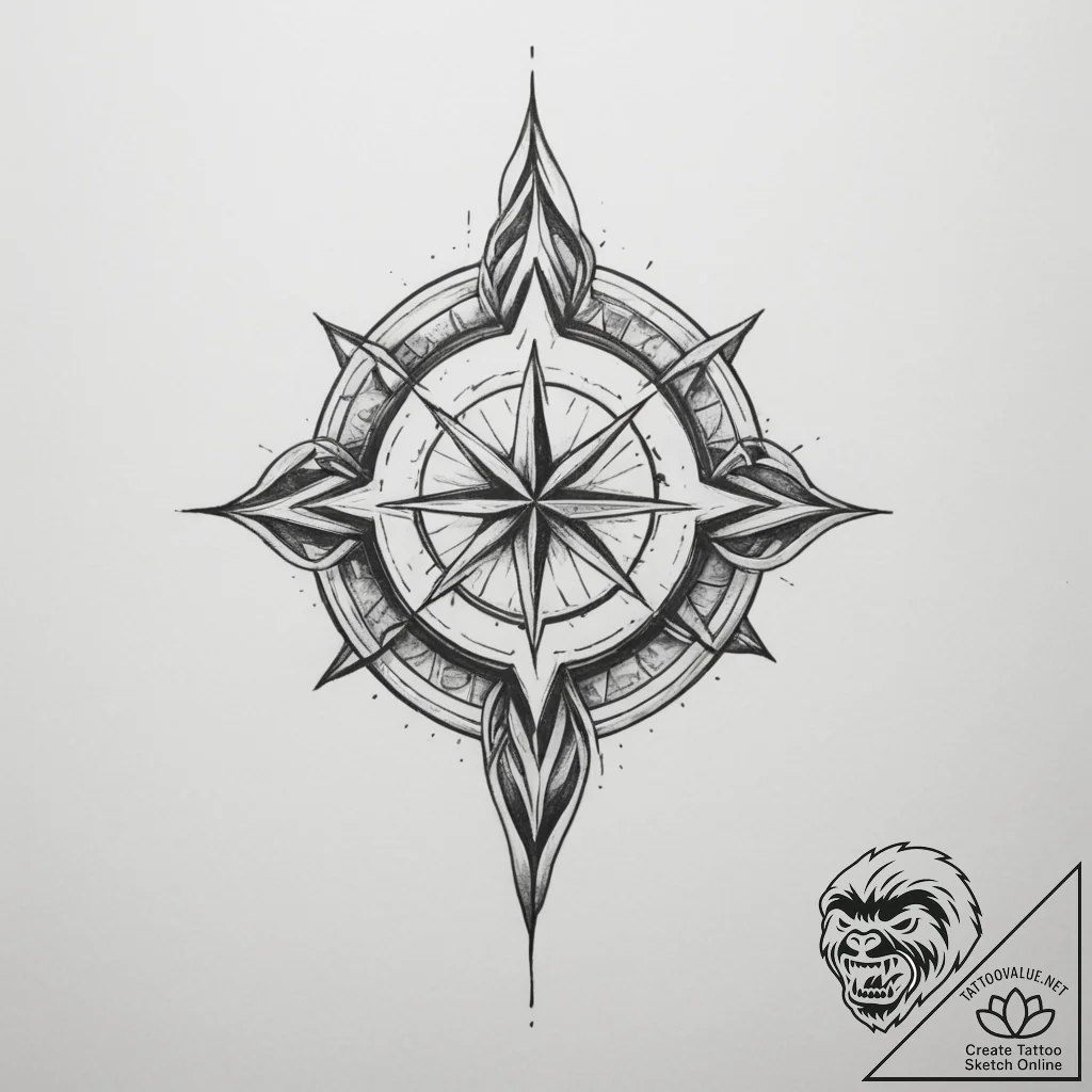 Tattoo sketch a solid wall with a single, sma... - tattoo sketch (№1755432360_0, 17.08.2025 12:06) — tattoovalue.net
