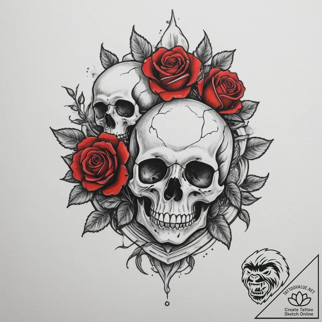 Raspberry, tattoo sketch design, on a clean w... - tattoo sketch (№1755434968_0, 17.08.2025 12:49) — tattoovalue.net