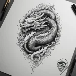 Tattoo sketch a single, powerful push-up silh… – tattoo sketch (№1755444511_0, 17.08.2025 15:28) — tattoovalue.net