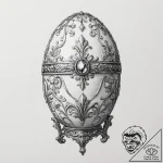 Faberge egg – tattoo sketch (№1755448978_0, 17.08.2025 16:42) — tattoovalue.net