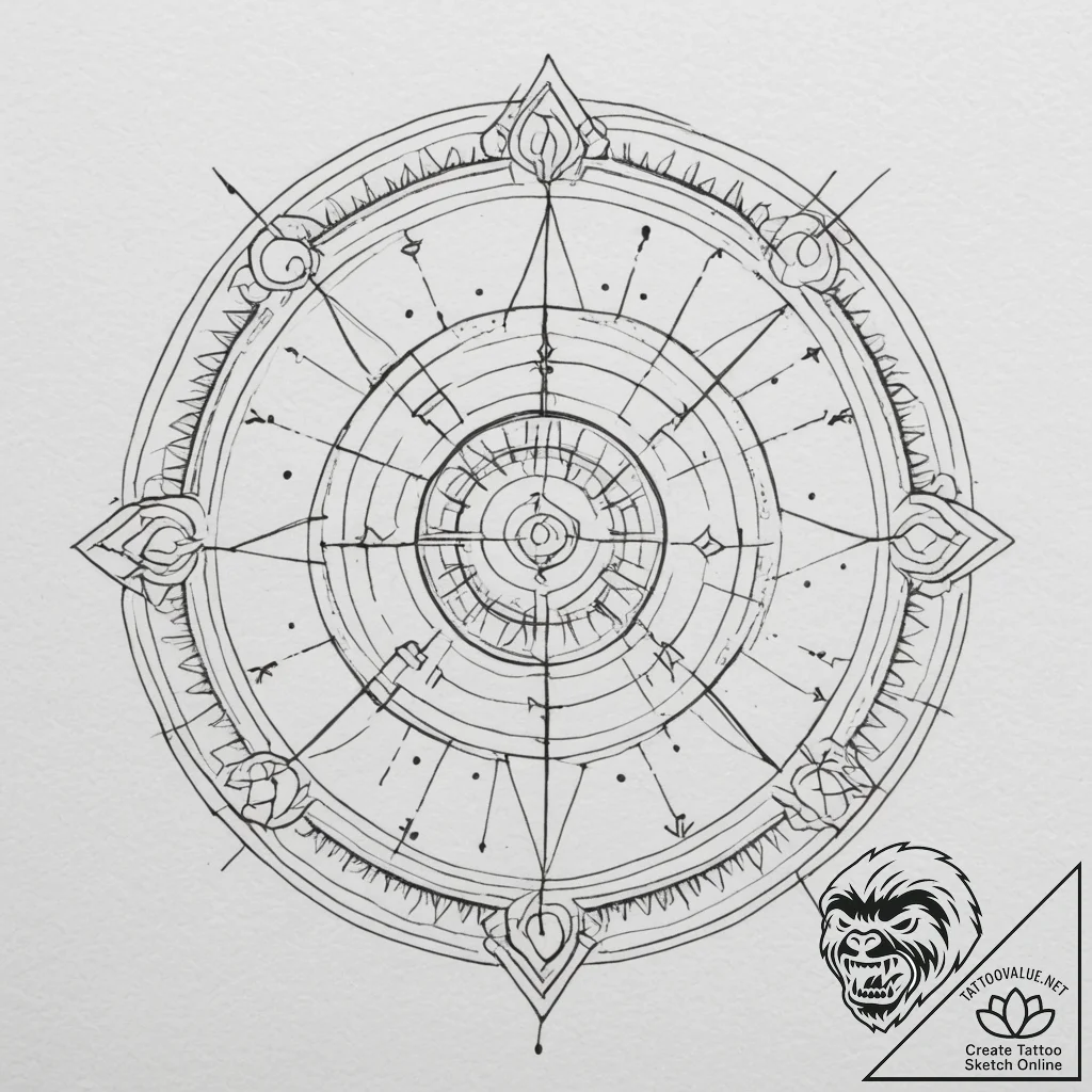 Tattoo sketch a zodiac constellation so minim... - tattoo sketch (№1755451209_0, 17.08.2025 17:20) — tattoovalue.net