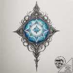 Tattoo sketch a magical staff with an element… – tattoo sketch (№1755453835_0, 17.08.2025 18:03) — tattoovalue.net
