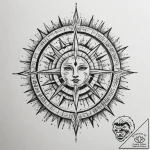 Tattoo design a watercolor effect of light ra… – tattoo sketch (№1755458481_0, 17.08.2025 19:21) — tattoovalue.net