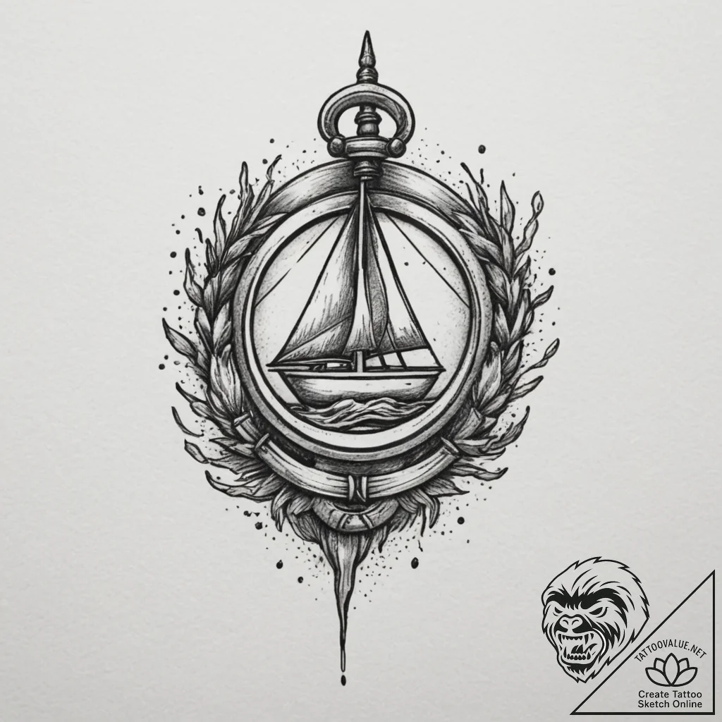 Tattoo sketch a single, spent bullet casing w... - tattoo sketch (№1755459882_0, 17.08.2025 19:44) — tattoovalue.net