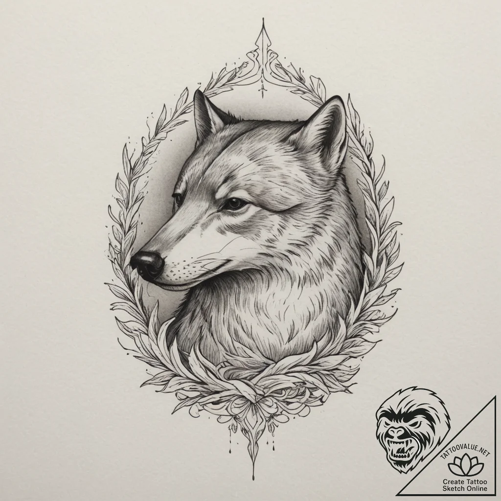 Selkie, tattoo sketch design, realistic black... - tattoo sketch (№1755467057_0, 17.08.2025 21:44) — tattoovalue.net