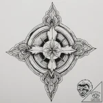 р сѓрѕр° рљр»р°рґ (klad, treasure, inner know… – tattoo sketch (№1755468242_0, 17.08.2025 22:04) — tattoovalue.net