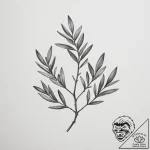Tattoo sketch an olive branch symbolizing pea… – tattoo sketch (№1755481031_0, 18.08.2025 01:37) — tattoovalue.net