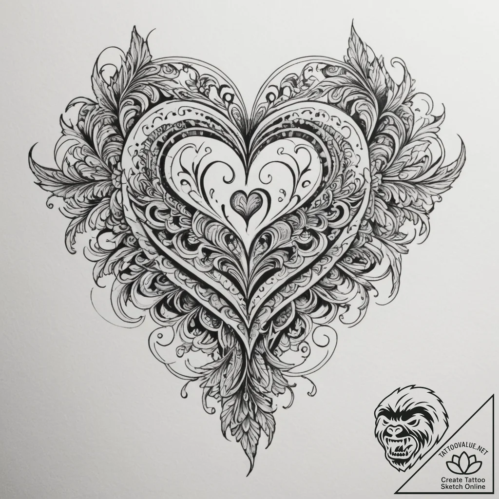 Tattoo design a phrase about self-love or emp... - tattoo sketch (№1755484261_0, 18.08.2025 02:31) — tattoovalue.net