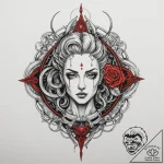 наука, технологии и киберпанк, ink illustrati… – tattoo sketch (№1755486661_0, 18.08.2025 03:11) — tattoovalue.net