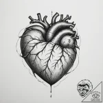 Tattoo sketch a minimalist, unbroken linework… – tattoo sketch (№1755487666_0, 18.08.2025 03:27) — tattoovalue.net