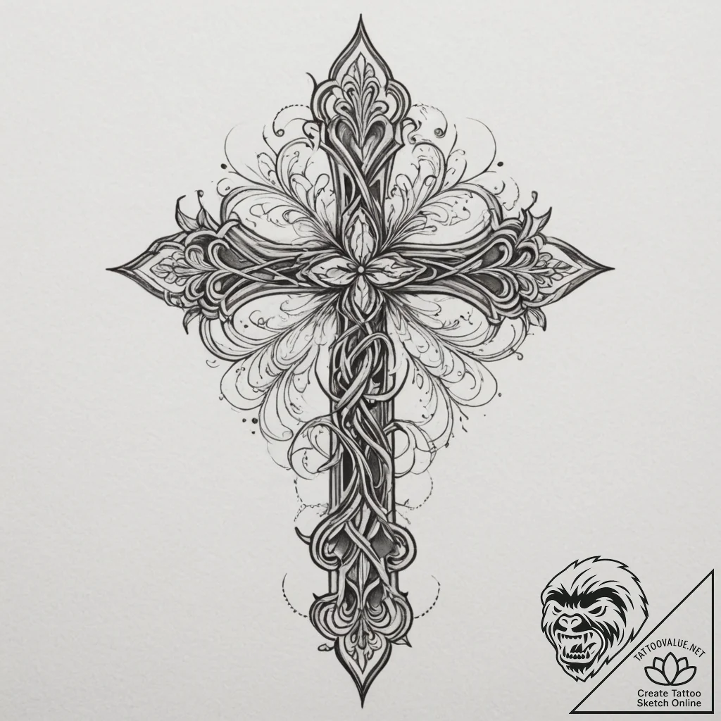 Tattoo sketch a small, subtle symbol on the r... - tattoo sketch (№1755499890_0, 18.08.2025 06:51) — tattoovalue.net