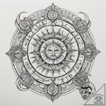 Tattoo sketch the zodiac’s element subtly rep… – tattoo sketch (№1755504708_0, 18.08.2025 08:11) — tattoovalue.net