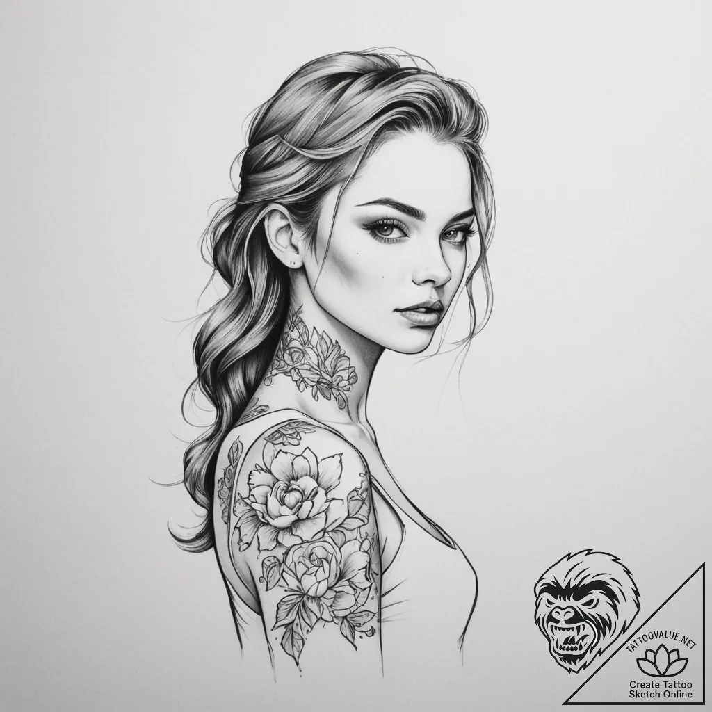 Urban & street scenes, concept art for tattoo... - tattoo sketch (№1755505908_0, 18.08.2025 08:31) — tattoovalue.net