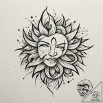 Tattoo design a small, abstract brushstroke r… – tattoo sketch (№1755509766_0, 18.08.2025 09:36) — tattoovalue.net
