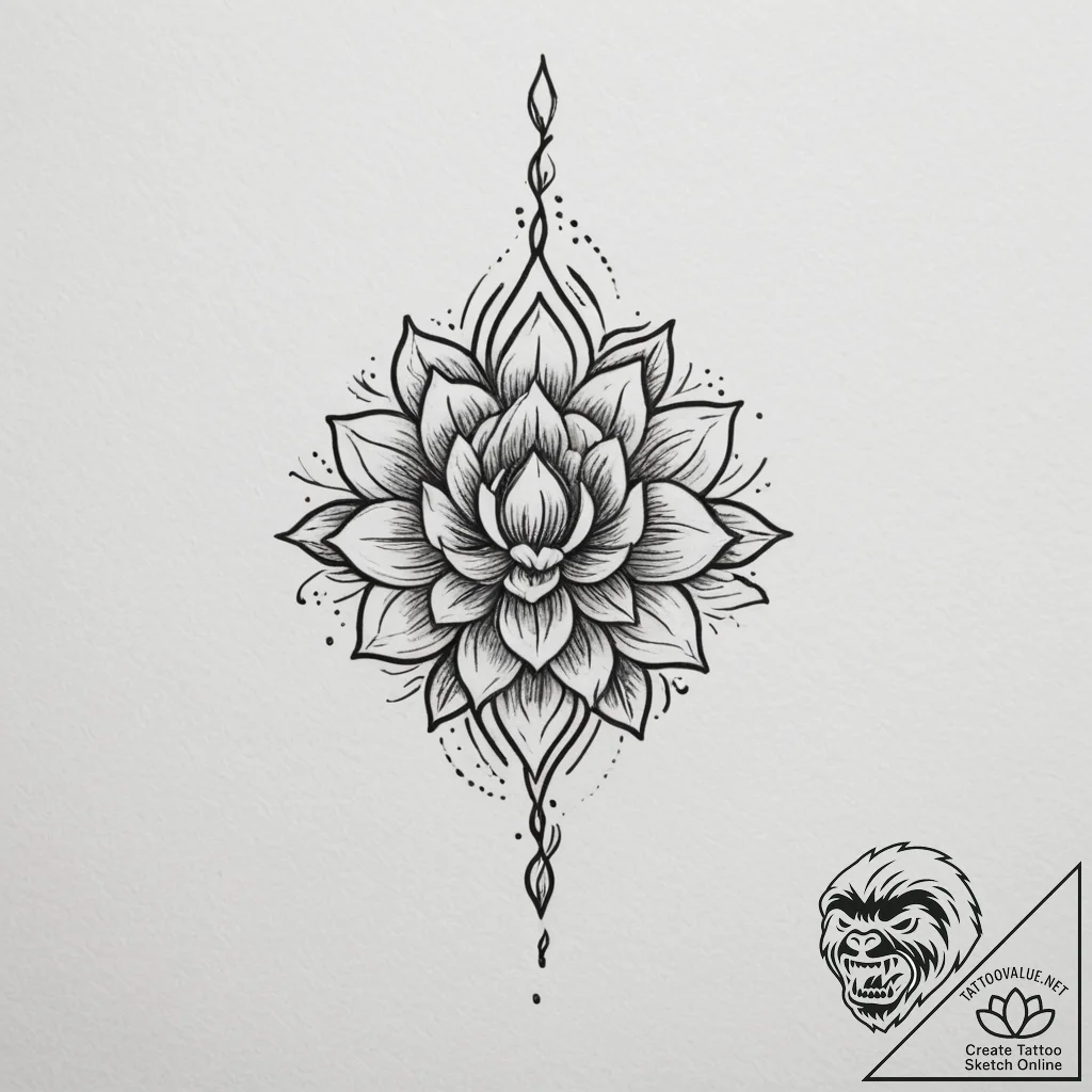Icon - tattoo sketch (№1755513149_0, 18.08.2025 10:32) — tattoovalue.net