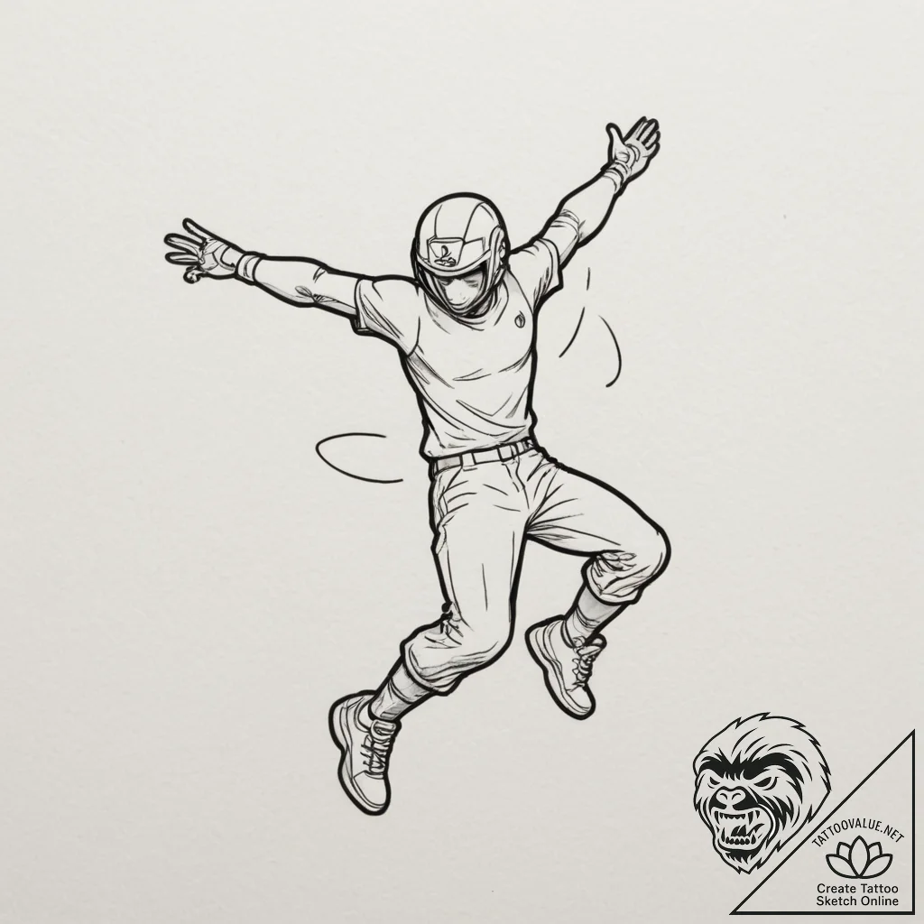 Tattoo design a retro game character's iconic... - tattoo sketch (№1755513743_0, 18.08.2025 10:42) — tattoovalue.net