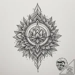 The texture of rough, weathered concrete., ta… – tattoo sketch (№1755514535_0, 18.08.2025 10:55) — tattoovalue.net