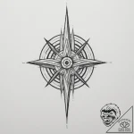 Tattoo design a single, powerful support beam… – tattoo sketch (№1755544835_0, 18.08.2025 19:20) — tattoovalue.net