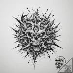 р сѓрѕр° р§рµсђрѕрѕр±рѕрі (darkness, chaos, s… – tattoo sketch (№1755556345_0, 18.08.2025 22:32) — tattoovalue.net