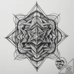 Metatron’s cube, tattoo sketch design, black… – tattoo sketch (№1755556744_0, 18.08.2025 22:39) — tattoovalue.net