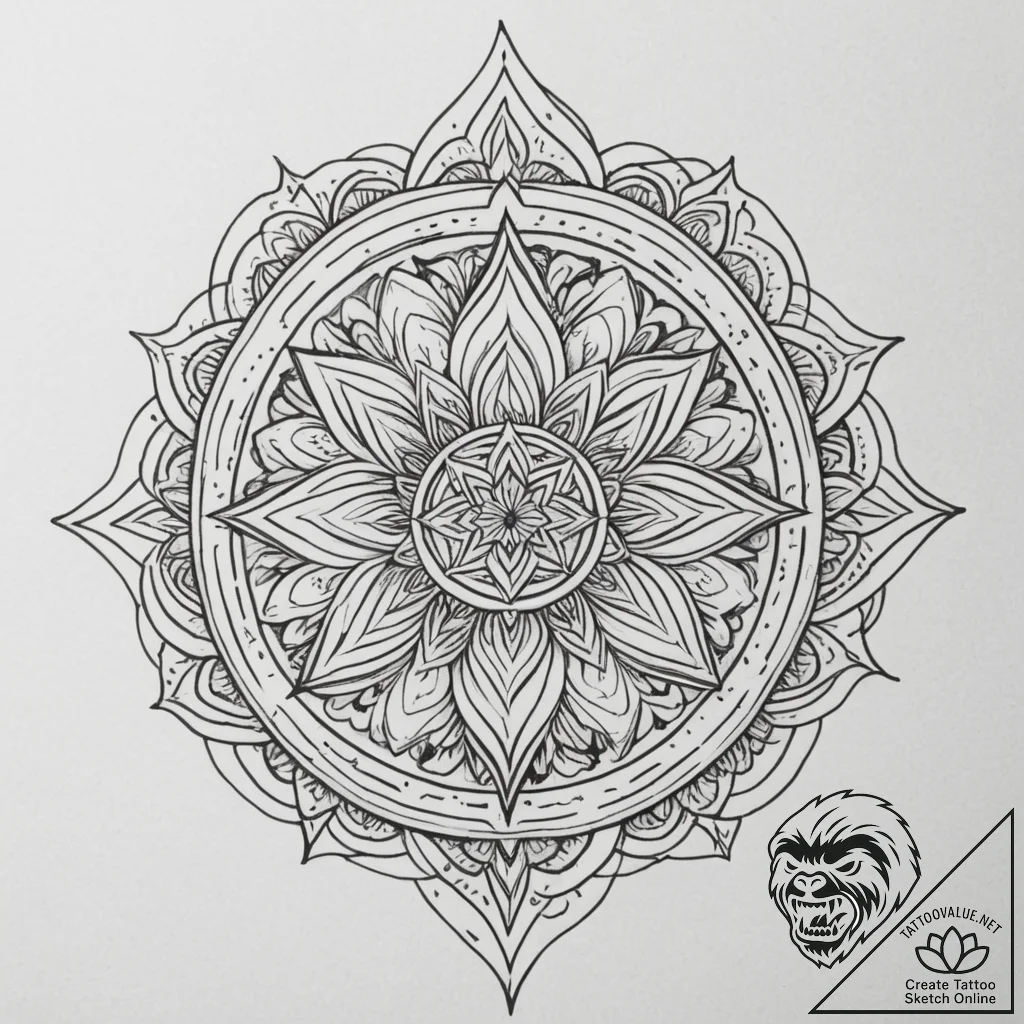 Sea, tattoo flash sheet design, bold outlines... - tattoo sketch (№1755567360_0, 19.08.2025 01:36) — tattoovalue.net