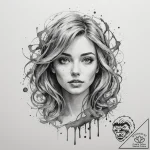 Tattoo sketch ‘new game+’ in a classic retro… – tattoo sketch (№1755567753_0, 19.08.2025 01:42) — tattoovalue.net