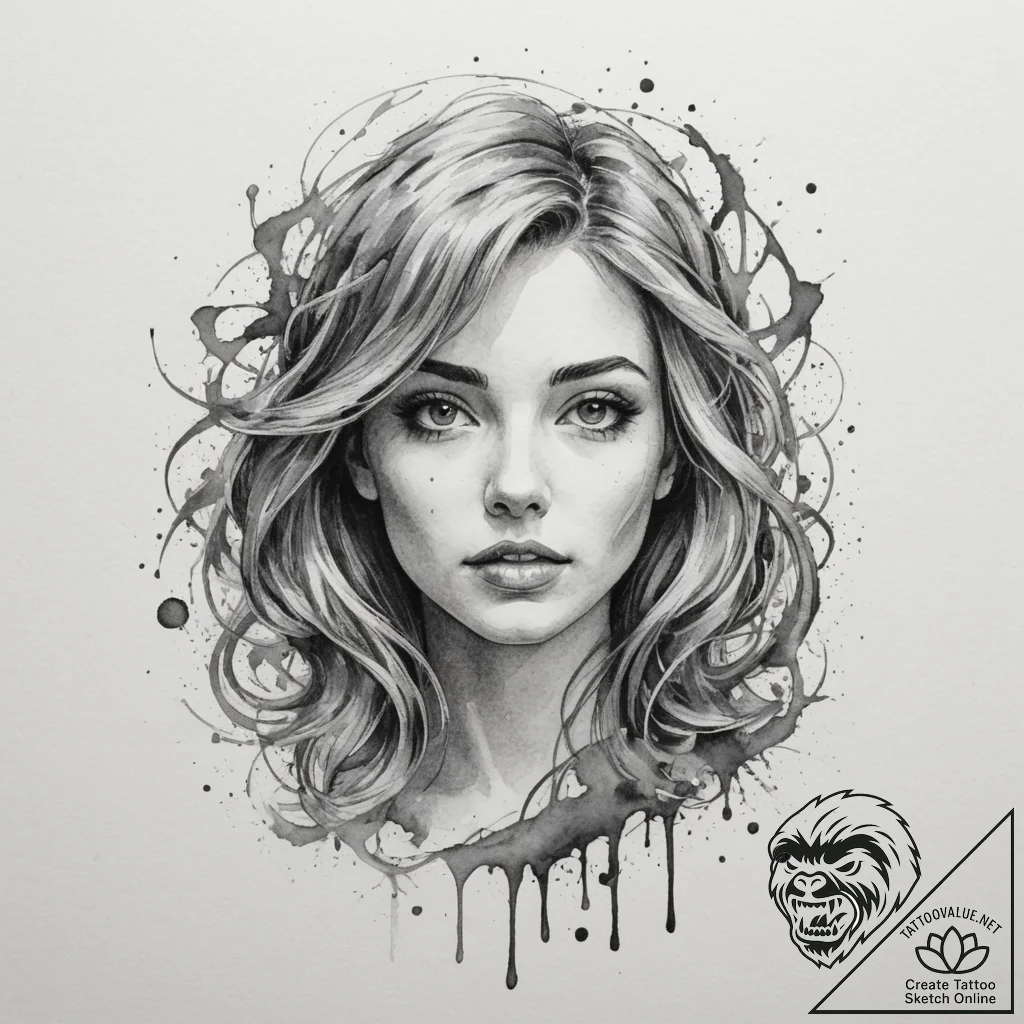 Tattoo sketch 'new game+' in a classic retro... - tattoo sketch (№1755567753_0, 19.08.2025 01:42) — tattoovalue.net