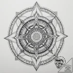 Tattoo design a cyberpunk street scene with a… – tattoo sketch (№1755568943_0, 19.08.2025 02:02) — tattoovalue.net