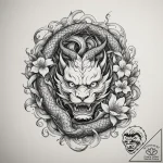 Tattoo sketch a blackwork tree of life with t… – tattoo sketch (№1755572131_0, 19.08.2025 02:55) — tattoovalue.net