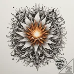 Tattoo sketch an abstract representation of c… – tattoo sketch (№1755576313_0, 19.08.2025 04:05) — tattoovalue.net