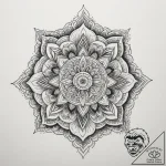 Tattoo design a soft, blending pattern for tr… – tattoo sketch (№1755579890_0, 19.08.2025 05:04) — tattoovalue.net
