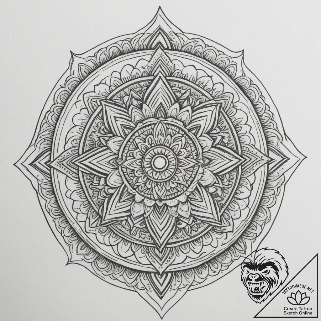 Tattoo design a fantasy coin purse overflowin... - tattoo sketch (№1755581671_0, 19.08.2025 05:34) — tattoovalue.net